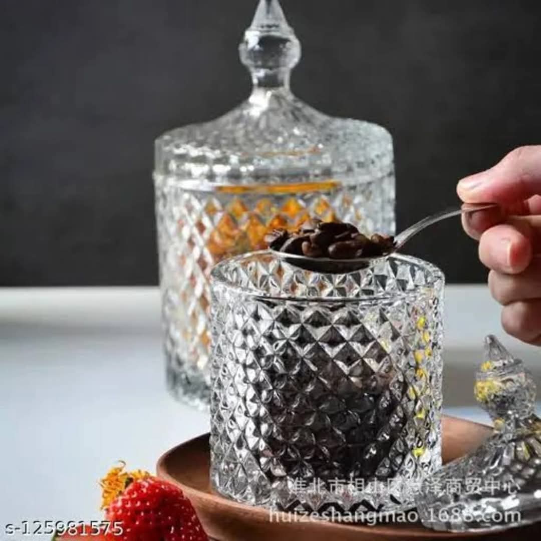 Crystal Cookie Jar