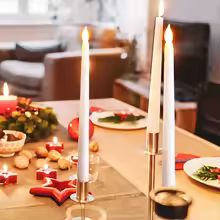 LED Taper Candle For Candle Holder